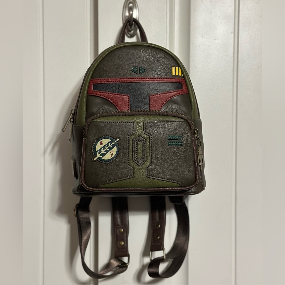 DISNEY Loungefly Mini Backpack - BOBA FETT COSPLAY of STAR WARS